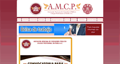 Desktop Screenshot of amcp-pue.com